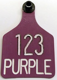 Ritchey Universal Large Numbered 1 Side Tag - Female Tag Only