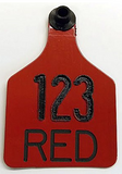 Ritchey Universal Large Custom 2 Sides Tag With Black Button