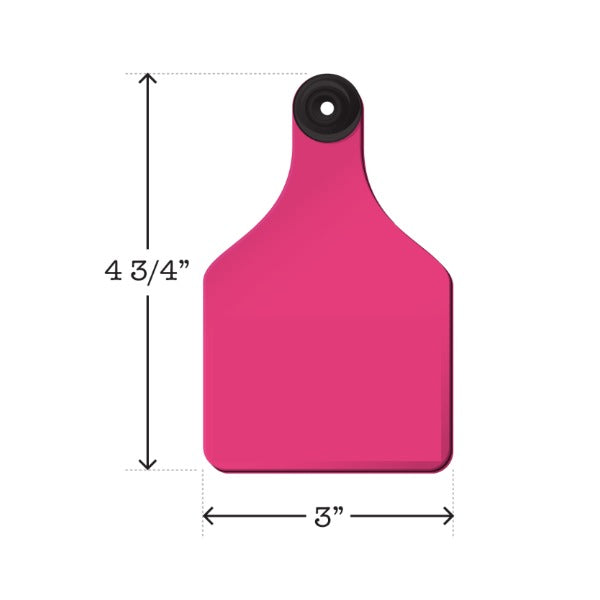 Custom Tag: Ritchey Universal Large tag for for cattle, bulls ...