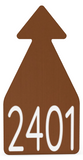 Ritchey Bag of Flat Arrowhead Large Blank Tags (25/bag)