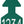 Ritchey Flat Arrowhead Small Numbered 1 Side Tag