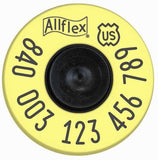 Allflex RFID USDA 840 FDX EID Ear Tag with custom Button