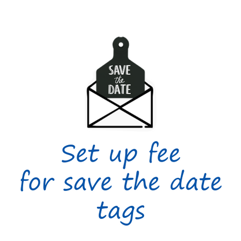 ZTag Set-Up Fee save the date