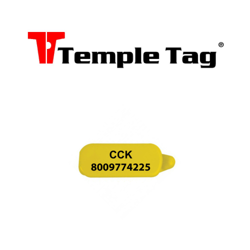 Custom Temple Tags Shop Temple Custom Ear Tags – CCK Outfitters