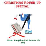 Allflex TSU Starter Kit - Box of Tissue Sampling Units (10/box) & Applicator