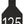 Ritchey Bag of Universal Medium Blank Tags With Black Buttons (25/bag)