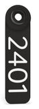 Ritchey Universal Sheep Tag Numbered 1 Side Tag With Black Button