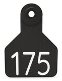 Ritchey Universal Small Numbered 2 Sides Tag With Black Button