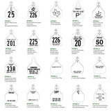 Y-Tex 100 Large Custom Ear Tags with Free Applicator