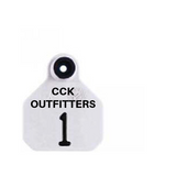 Y-Tex AA Mini 1* Custom 1 Side Tag - Female Tag Only