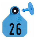 Y-Tex AA Mini 1* Numbered 1 Side Tag With Button