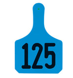 Y-Tex 1 Piece Y-Tag Cow Custom 1 Side Tag - 100 tags with Free Applicator