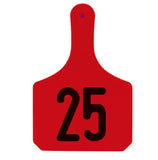 Y-Tex 1 Piece Y-Tag Cow Custom 1 Side Tag - 100 tags with Free Applicator