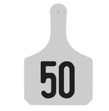 Y-Tex 1 Piece Y-Tag Cow Custom 1 Side Tag - 100 tags with Free Applicator