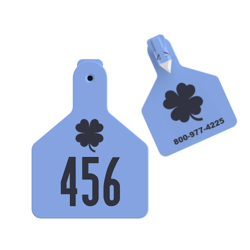 Z-Tag Z1 1-Piece Calf Custom 2 Sides Tag