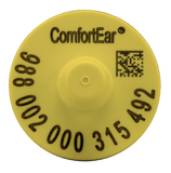 Z-Tag EID Bag of ComfortEar 988 FDX Buttons - Tamperproof - Loose Bag (25/bag)
