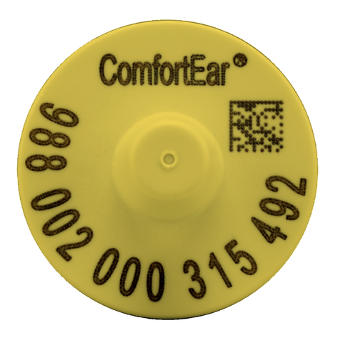 Z-Tag EID Bag of ComfortEar 988 FDX Buttons - Tamperproof - Loose Bag (25/bag)