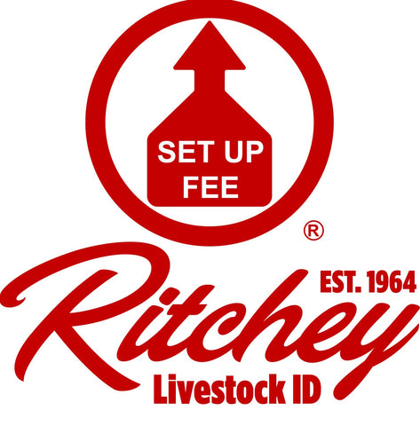 RITCHEY LOGO Set-up Fee for first time order of Custom Ear Tags