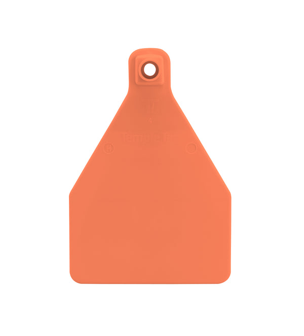 Temple Herdsman Large Cow Blank Ear Tags with Buttons (25/Bag)