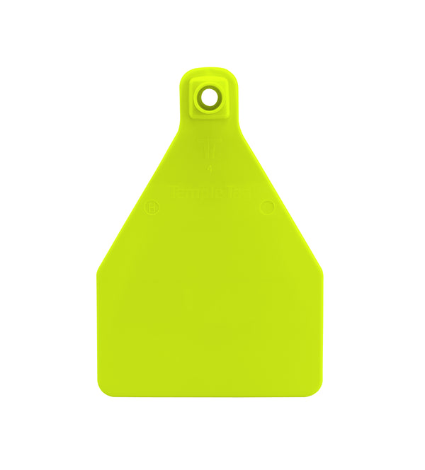 Temple Herdsman Large Cow Blank Ear Tags with Buttons (25/Bag)