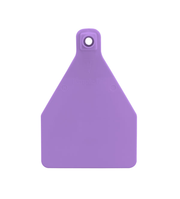 Temple Herdsman Large Cow Blank Ear Tags with Buttons (25/Bag)