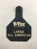 Y-Tex AA Large 4* Blank Tag With Button