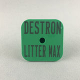 Destron Fearing Duflex Bag of Hog Litter Max Pre-Numbered Tags With Rounds (25/bag)