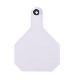 Y-Tex - Dairy Double - 2 AA Large 4* Blank Tags With Buttons - Tamperproof - Matched Set - FDX